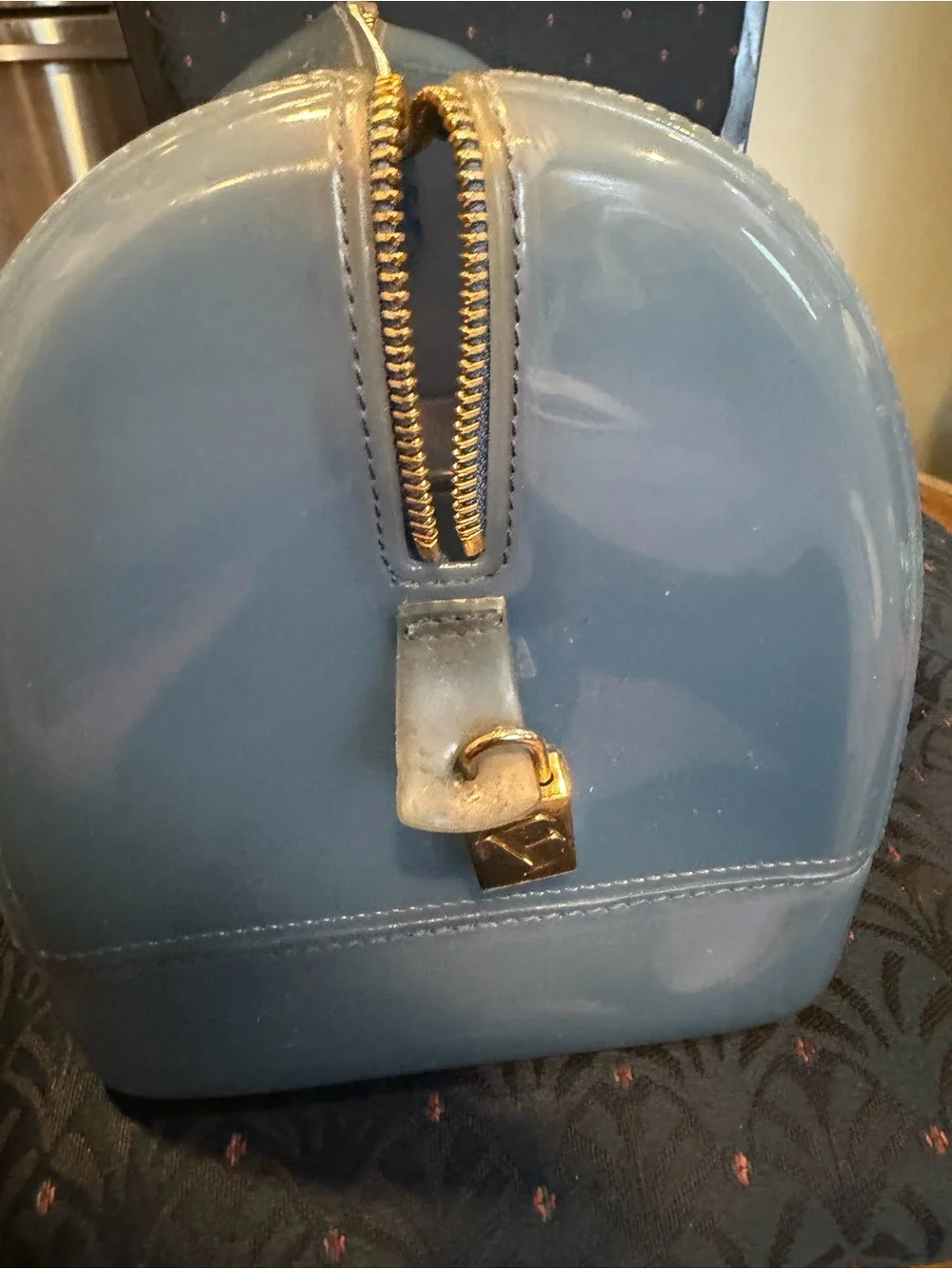Furla Candy Blue Satchel